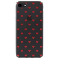 imoshion Design Hülle Apple iPhone SE (2022 / 2020) / 8 / 7 - Red Hearts