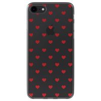 imoshion Design Hülle iPhone SE (2022 / 2020) / 8 / 7 - Red Hearts