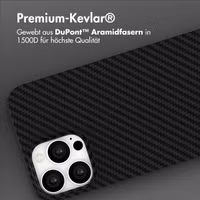 Accezz MagSafe Kevlar Hülle Apple iPhone 13 Pro Max - Schwarz