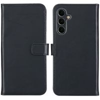 Selencia Echtleder Klapphülle Samsung Galaxy A16 - Schwarz