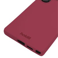 Holdit Soft Case Samsung Galaxy S25 Ultra - Red Velvet