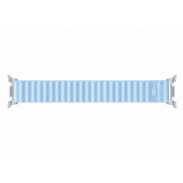 Samsung Original Fabric Armband für  Samsung Galaxy Watch 9 (40/44mm) / Watch 8 (40/44mm) / Classic (46mm) - Größe S/M - Blau