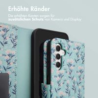 imoshion Design Klapphülle Samsung Galaxy A54 (5G) - Blue Flowers