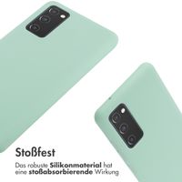 imoshion SilikonHülle mit Band Samsung Galaxy S20 FE - Mintgrün