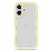 Holdit Wavy Case für das iPhone 16 - Lemonade