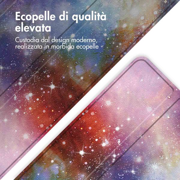 imoshion Design Trifold Klaphülle Realme Pad - Space