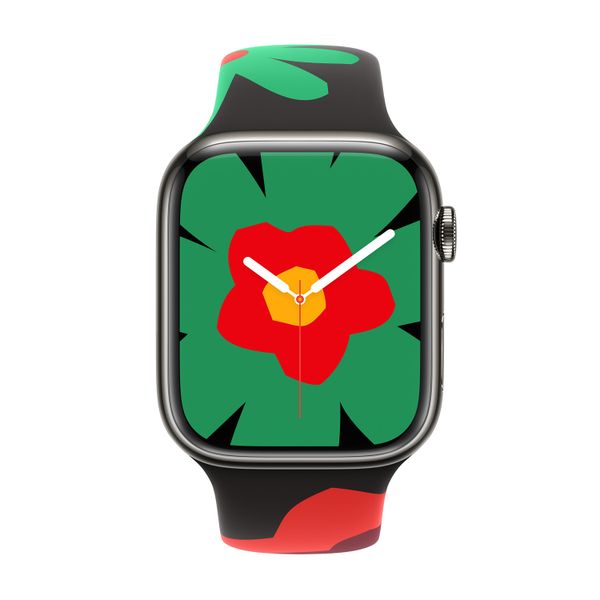 Apple Sport Armband für  Apple Watch | 38/40/41/42 mm - Größe M/L - Black Unity