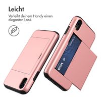 imoshion Backcover mit Kartenfach Apple iPhone Xr - Rosé gold