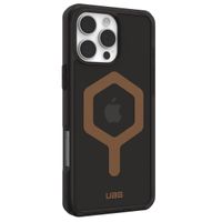 UAG Plyo Backcover MagSafe für das iPhone 16 Pro Max - Black / Bronze