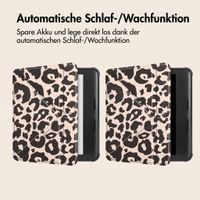 imoshion Design Klappbare Klapphülle Kobo Libra Colour - Leopard