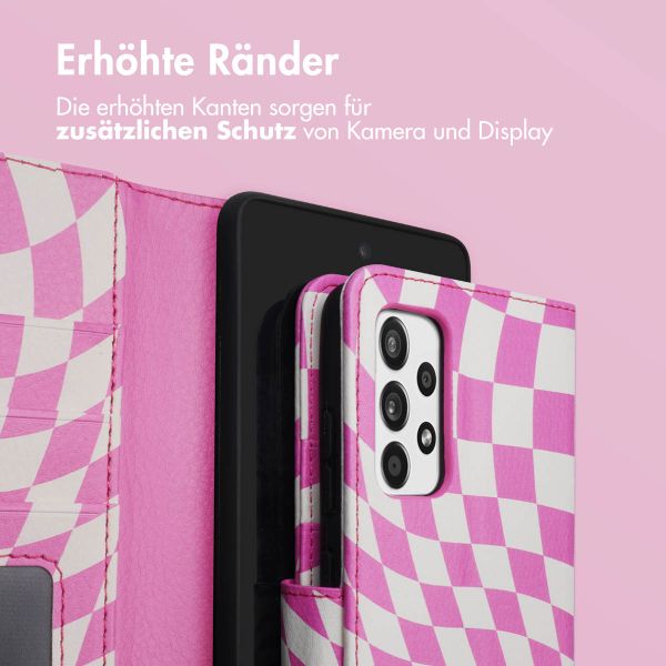 imoshion Design Klapphülle Samsung Galaxy A52(s) (5G/4G) - Retro Pink