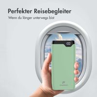 imoshion Powerbank - 20.000 mAh - Schnelles Aufladen und Power Delivery - Grün