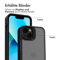 Accezz Rugged Frosted Back Cover für das Apple iPhone 13