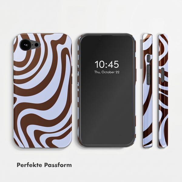 Selencia Vivid Rückabdeckung mit MagSafe Apple iPhone 17e / 16e - Dream Swirl Chocolate