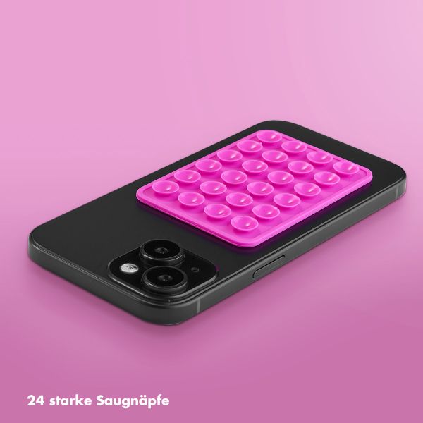 Selencia ﻿2er-Pack Telefonhalter Saugnapf - Rosa