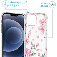 imoshion Design Hülle mit Band Apple iPhone 13 Pro - Blossom Watercolor