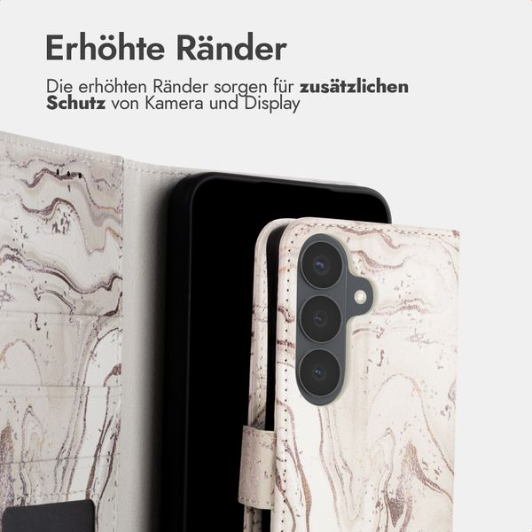 imoshion Design Klapphülle Samsung Galaxy S26 FE - Sandy Marble