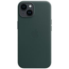 Apple Leder-Case MagSafe für das Apple iPhone 14 - Forest Green