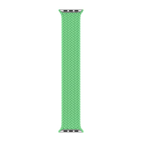 Apple Geflochtenes Solo Loop für das  Apple Watch | 38/40/41/42 mm - Größe 8 - Bright Green