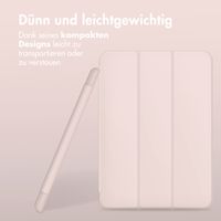 Accezz Smarte Klapphülle aus Silikon iPad Air 13 Zoll (2025) M3 / (2024) M2 - Rosa