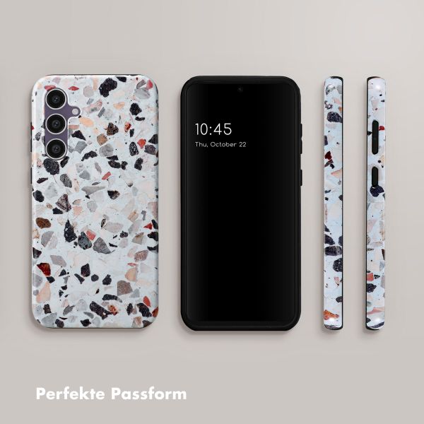 Selencia Vivid Back Cover Samsung Galaxy S23 FE - Chic Terazzo