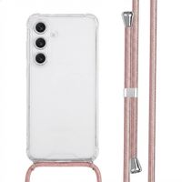 imoshion Transparentní zadní kryt s šňůrkou Samsung Galaxy S25 FE - Rosé gold