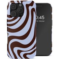 Selencia Vivid Rückabdeckung mit MagSafe Apple iPhone 16 Pro - Dream Swirl Chocolate