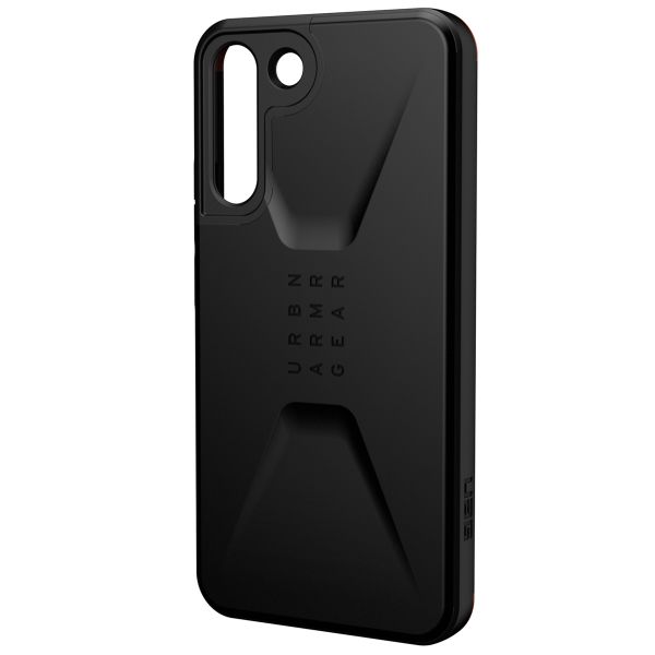 UAG Civilian Backcover für das Samsung Galaxy S22 Plus - Black