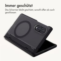 imoshion Frosted Backcover mit MagSafe und Ständer Samsung Galaxy Z Fold 8 - Schwarz