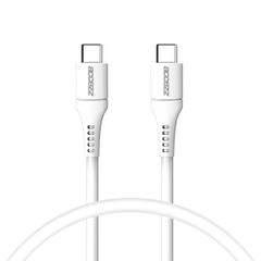 Accezz USB-C- auf USB-C-Kabel - 0,2 m - Weiß