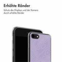 imoshion Design Hülle iPhone SE (2022 / 2020) / 8 / 7 - Topo Lilac