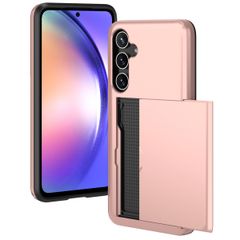 imoshion Backcover mit Kartenfach für das Samsung Galaxy A55 - Rose Gold