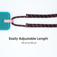 Callbuddy Lanyard - Cross Body Handyband - Burgundy Pink