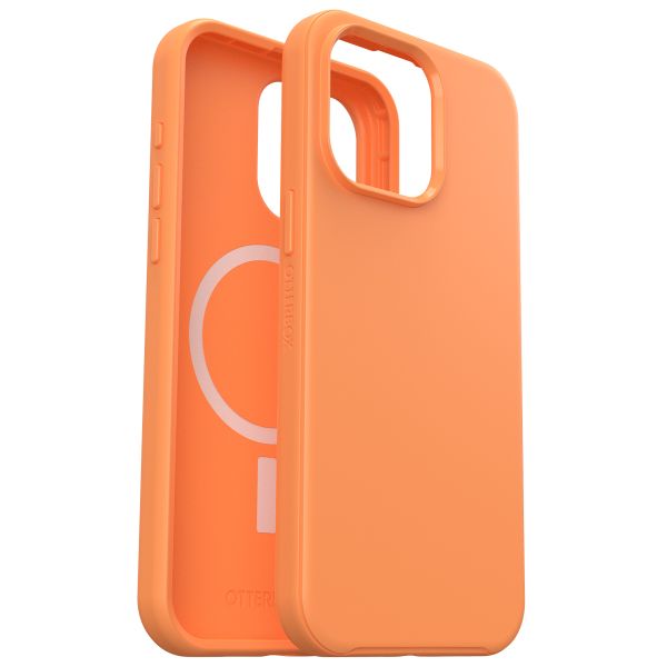 OtterBox Symmetry Backcover MagSafe für das iPhone 15 Pro Max - Sunset Orange