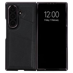 imoshion Kunstleder MagSafe Backcover mit Kartenfach Samsung Galaxy Z Fold 8 Ultra - Schwarz