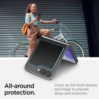 Spigen GLAStR Fit Displayschutzfolie 2er-Pack + Applicator Samsung Galaxy Z Flip 6 / Flip 7 FE