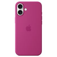 Apple Silikon-Case MagSafe für das iPhone 16 Plus - Fuchsia