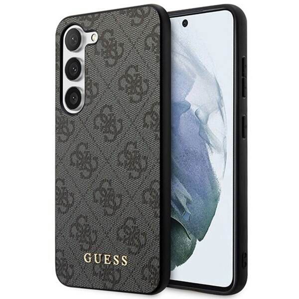 Guess ﻿4G Classic Logo Back Cover für das Samsung Galaxy S24 Plus - Schwarz