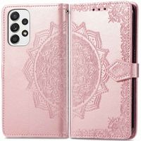 imoshion Mandala Klapphülle für das Samsung Galaxy A53 - Rose Gold