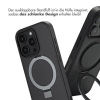 Accezz Ring Stand Backcover mit MagSafe für das iPhone 16 Pro - Schwarz