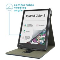 imoshion Stand Flipcase für das Pocketbook InkPad Color 3 - Dunkelblau