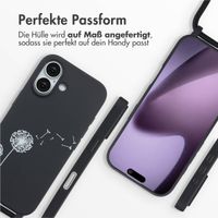imoshion SilikonHülle design mit Band Apple iPhone 17 - Dandelion Black