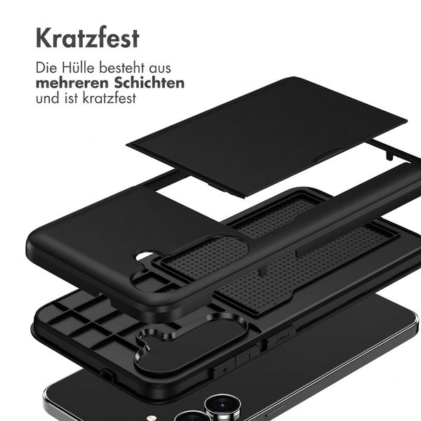 imoshion Backcover mit Kartenfach Samsung Galaxy S26 FE - Schwarz