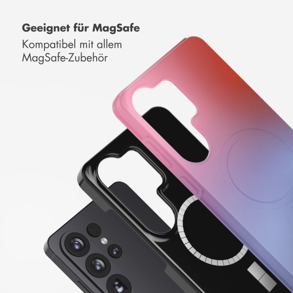 Selencia Vivid Rückabdeckung mit MagSafe Samsung Galaxy S26 Ultra - Gradient Soft Blush