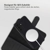 Selencia Olyn Abnehmbare Bookcase mit MagSafe Samsung Galaxy A57 (5G) - Schwarz