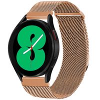 imoshion Magnetisches Milanaise Armband -   Universelle 20 mm Anschluss - Größe S - Rosé gold