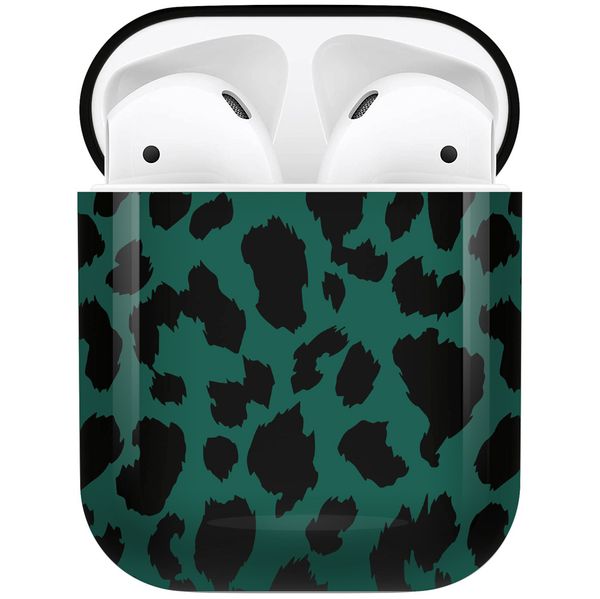 imoshion Design Hardcover Case AirPods 1 / 2 - Green Leopard