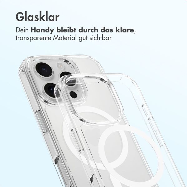 Accezz Xtreme Impact Backcover mit MagSafe Apple iPhone 16 Pro - Transparent
