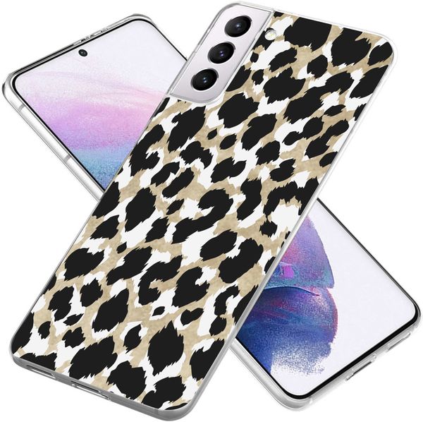 imoshion Design Hülle für das Samsung Galaxy S21 Plus - Leopard / Schwarz