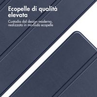 imoshion Trifold Klapphülle Samsung Galaxy Tab A8 - Dunkelblau